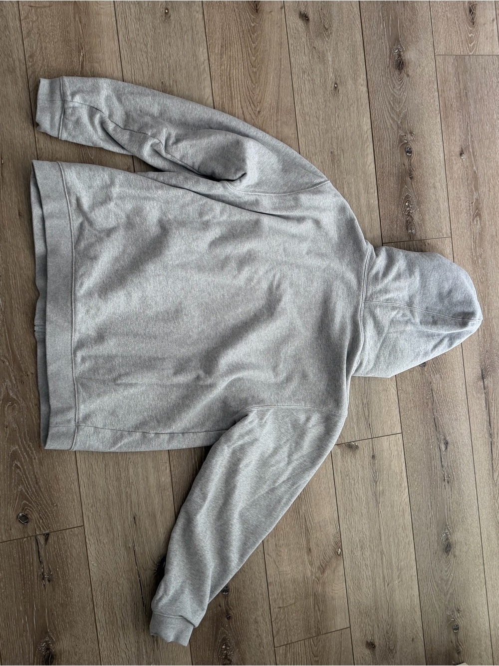 ALO Yoga Light Gray Pullover Hoodie
